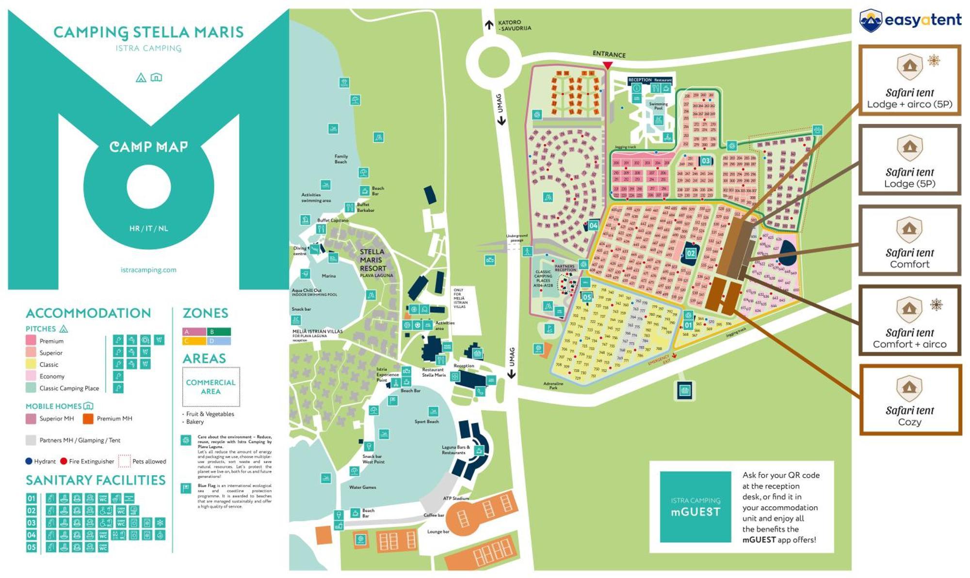 Easyatent Camping Stella Maris Umag Eksteriør bilde